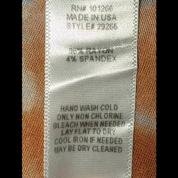 Soft Surroundings Sleeveless Tie Dye Maxi Dress Women's Size Medium - Picture 8 of 8